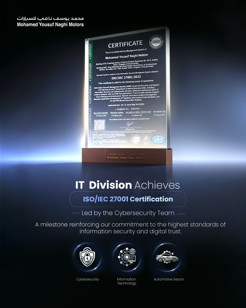 A New Milestone in Digital Excellence.